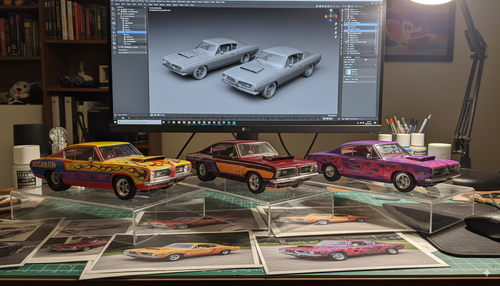 Make a Custom 1/18 Scale Diecast of your car "Image Only"