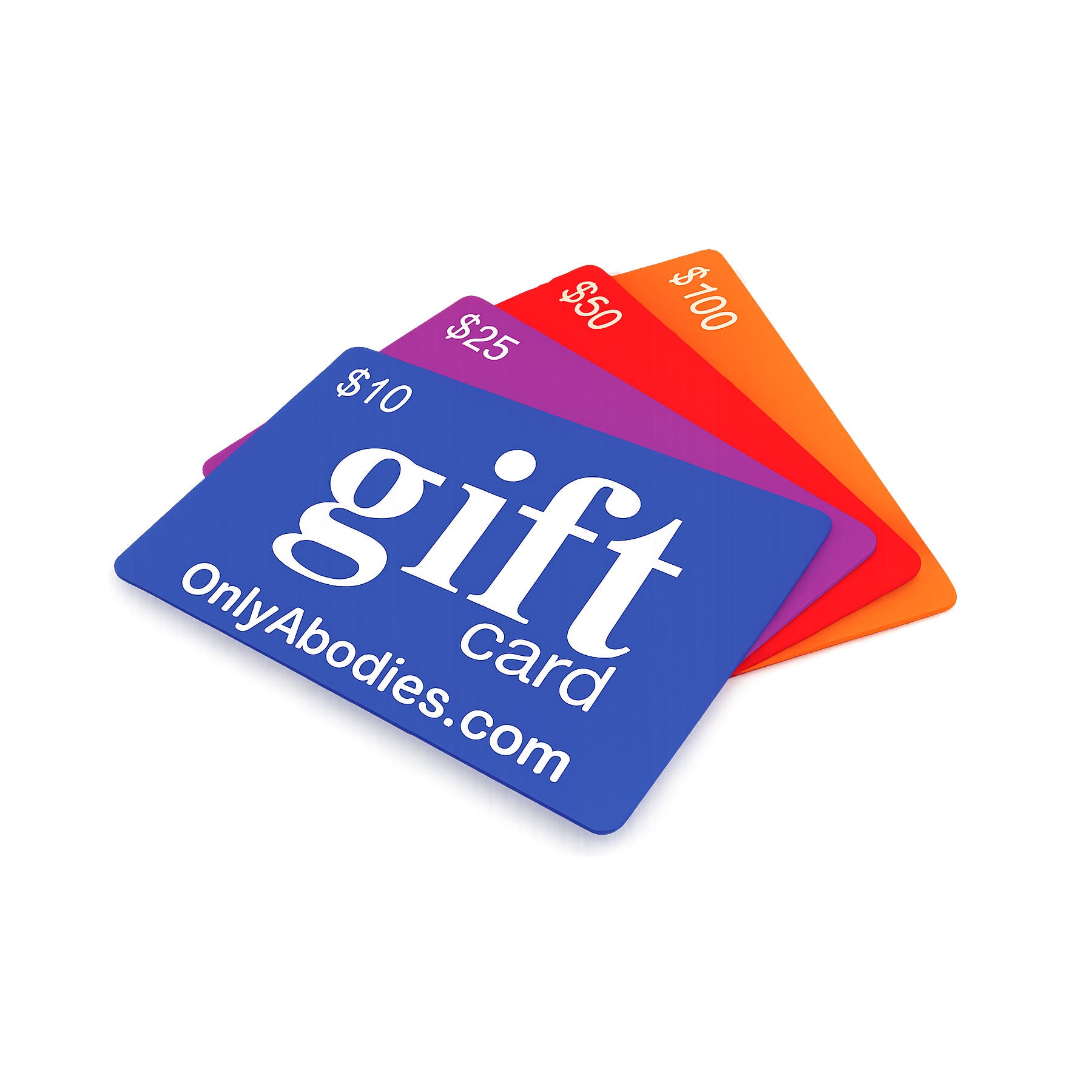 OnlyAbodies.com Merch Gift Cards