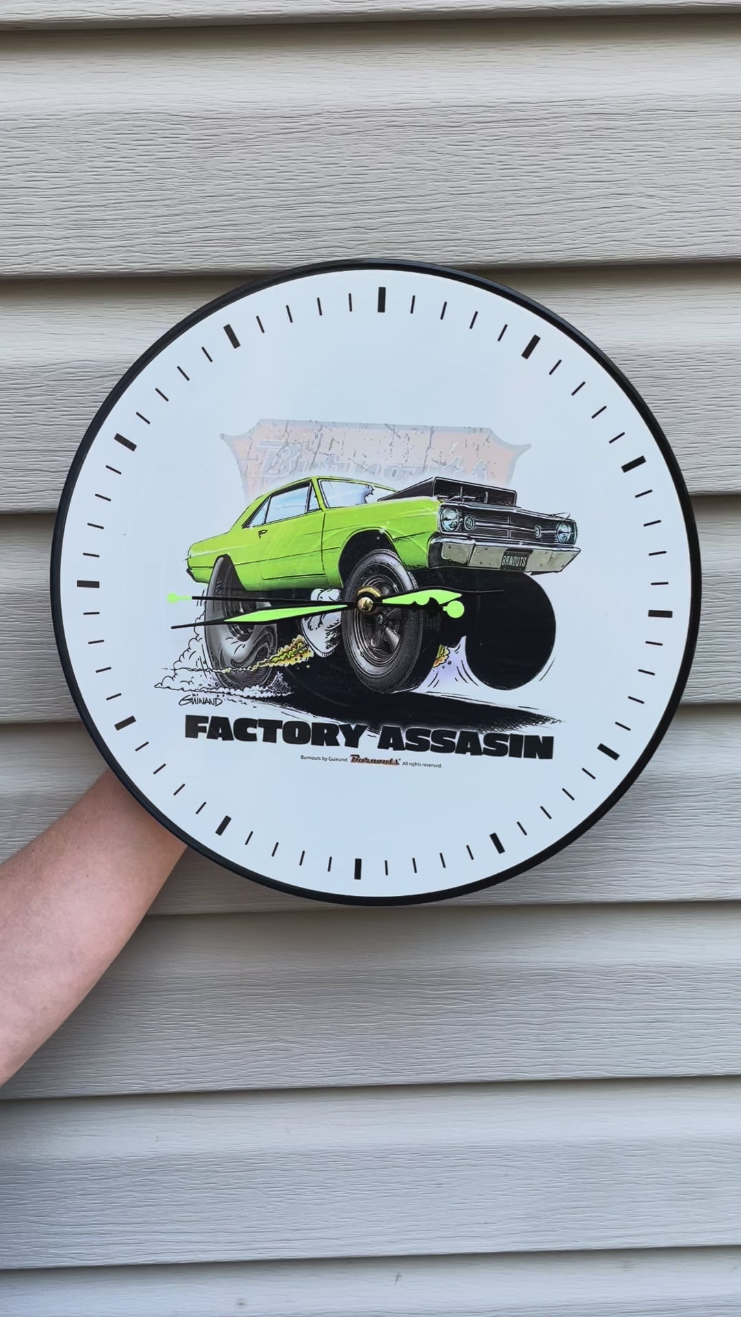 Only Abodies Custom "68 Dodge Dart" Wall Clock