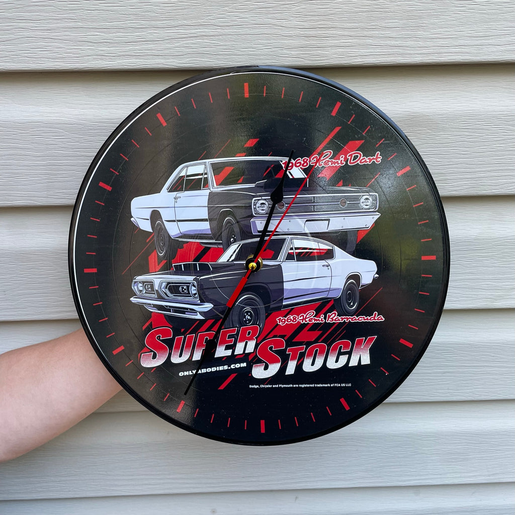 Only Abodies Custom "Super Stock" Wall Clock