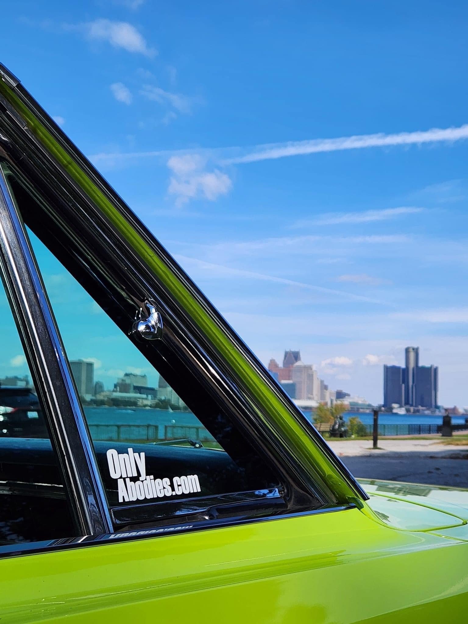 Only Abodies Vinyl Window Decal