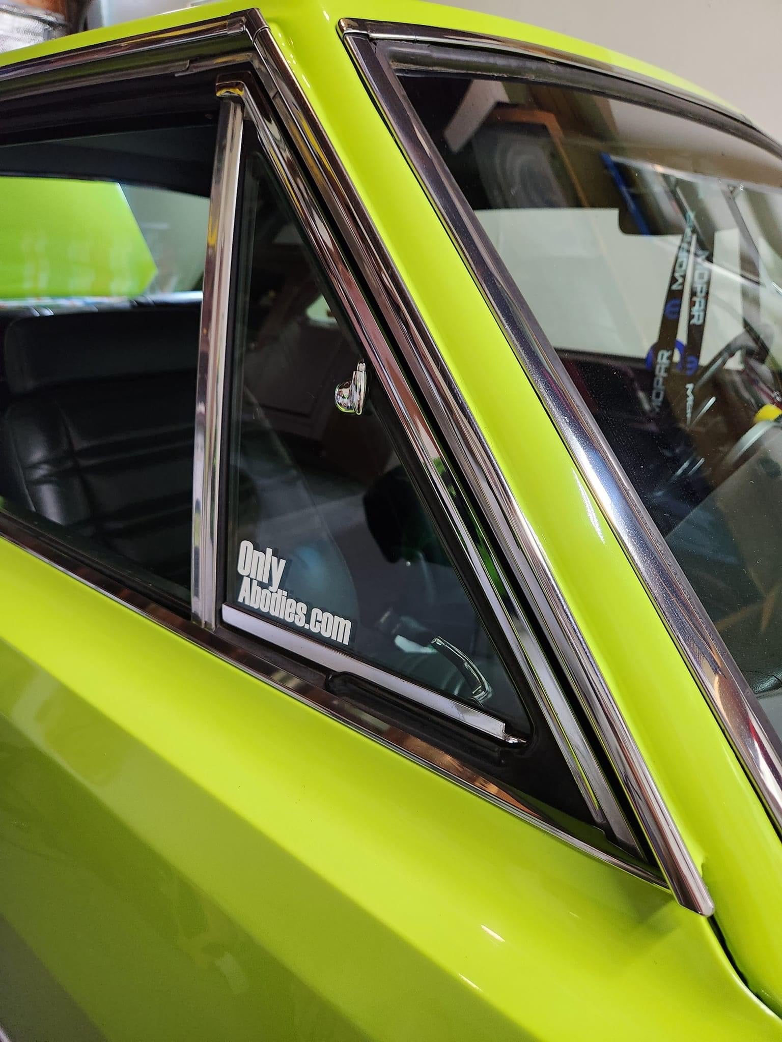 Only Abodies Vinyl Window Decal