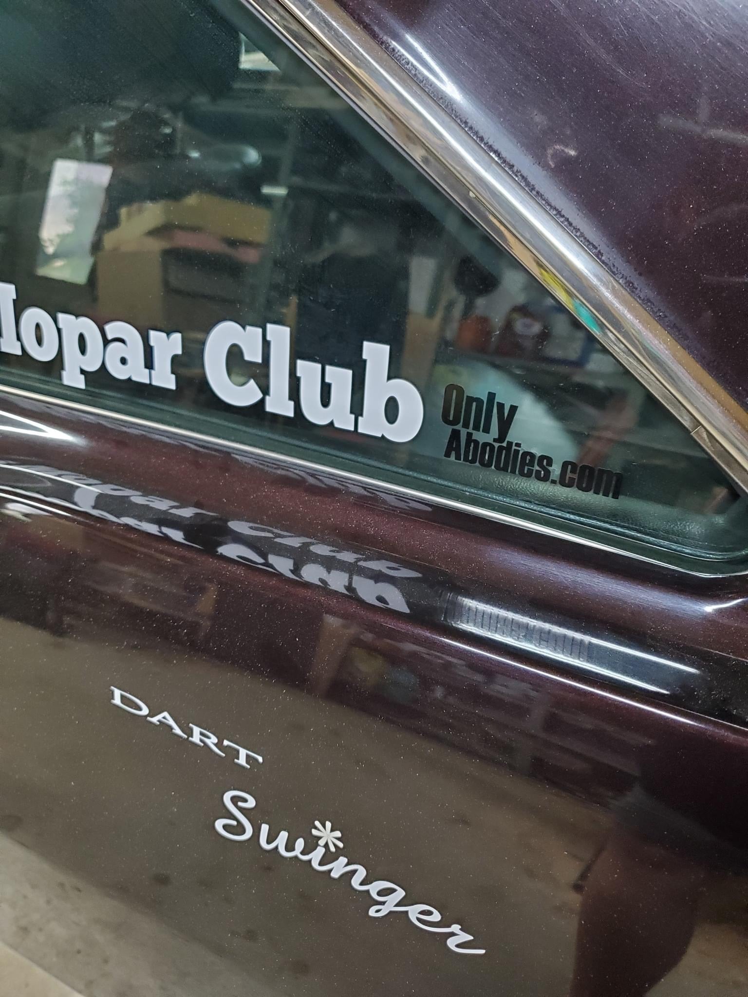 Only Abodies Vinyl Window Decal